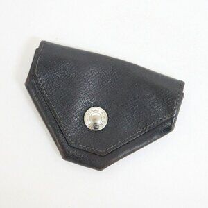 Hermes Levain Quatre Black Silver Courchevel C Carved Shoulder Bag X